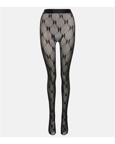 gucci gg patterned tights women stores